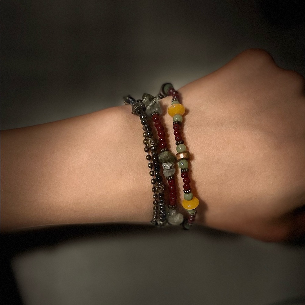 Handmade beads bracelet